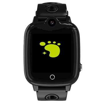 Smartklokke for Barn med GPS Tracker og SOS-Knapp D06S (Åpen Emballasje - Utmerket) - Svart