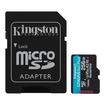 Kingston Canvas Go!Plus MicroSDXC minnekort SDCG4 - 256GB