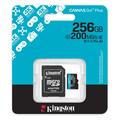 Kingston Canvas Go!Plus MicroSDXC minnekort SDCG4 - 256GB