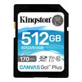 Kingston Canvas Go! Plus microSDXC minnekort SDG3/512 GB