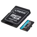 Kingston Canvas Go! Plus microSDXC-minnekort med adapter SDCG3/128 GB - 128 GB