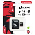 Kingston Canvas Select MicroSDXC Minnekort SDCS/64GB - 64GB