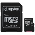 Kingston Canvas Select MicroSDXC Minnekort SDCS/64GB - 64GB