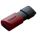 Kingston DataTraveler Exodia M USB 3.2 Minnepenn - 128GB - Rød