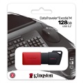 Kingston DataTraveler Exodia M USB 3.2 Minnepenn - 128GB - Rød