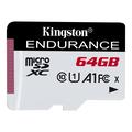 Kingston microSDXC-minnekort med høy utholdenhet SDCE/64 GB - 64 GB