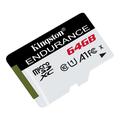 Kingston microSDXC-minnekort med høy utholdenhet SDCE/64 GB - 64 GB