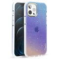 Kingxbar Ombre Series iPhone 13 Pro Deksel - Violet / Blå