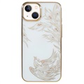 Kingxbar Phoenix Nirvana Series iPhone 13 Deksel - Gull
