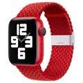 Apple Watch Series 7/SE/6/5/4/3/2/1 Strikket Klokkereim - 45mm/44mm/42mm - Rød