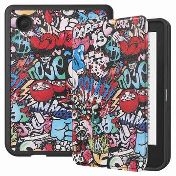 Kobo Clara 2E Smart Folio-etui - Graffiti