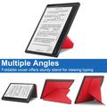 Kobo Elipsa 2E Origami Stand Folio-etui - Rød