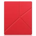 Kobo Elipsa 2E Origami Stand Folio-etui - Rød