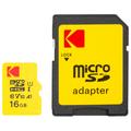 Kodak Extra Performance microSDHC-minnekort EKMSDM16GHC10J6 16GB klasse 10 UHS-I U1