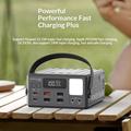 Konfulon A45Q Powerbank 100000mAh - 22.5W hurtiglading - grå