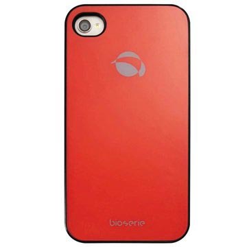iPhone 4 / 4S Krusell GlassCover Deksel - Rød