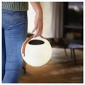 Ksix Bubble Flerfarget Lampe med Bluetooth-høyttaler - Hvit