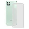 Ksix Flex Ultratynt Samsung Galaxy A22 5G, Galaxy F42 5G TPU-deksel - Gjennomsiktig