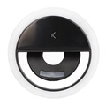 Ksix Studio Live Pocket LED Ring Lys med Mobilholder - 3W