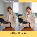 L52 4K Ultra HD-webkamera med AI-sporing og fjernkontroll - svart