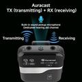 LE526 Bluetooth 6.0 Auracast-lydadapter med mikrofon - svart