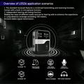 LE526 Bluetooth 6.0 Auracast-lydadapter med mikrofon - svart