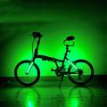 LEADBIKE A106 1 par batteridrevet sykkelrammelys med lyssterk, fargerik sykkelbaklykt LED sykkelhjullys (batteri ikke inkludert)