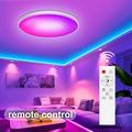 LED-taklampe justerbar 48W EU-kontakt Smart nattlampe for stue, seng, spisestue, hus - EU-kontakt