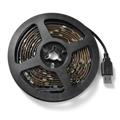 Dekorativ RGB LED Strip med Fjernkontroll - 2m