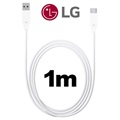 LG EAD63849204 USB 3.1 Type-C Kabel - 1m - Hvit