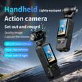 LK-032 Håndholdt vlog-actionkamera med stabilisering - svart