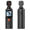LK2316 Håndholdt 4K Ultra HD Gimbal-kamera med WiFi-strømming - svart