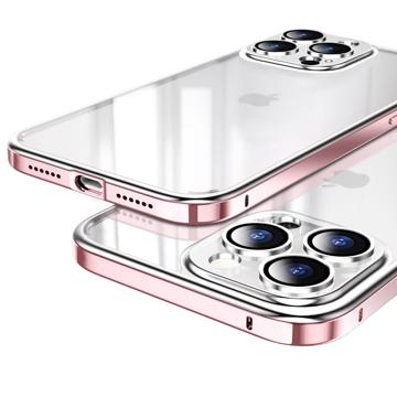 Luphie Antiriper iPhone 14 Pro Hybrid-deksel - Rosa