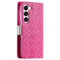 Lace Pattern Samsung Galaxy S23 5G Lommebok-deksel