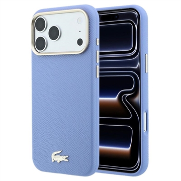 iPhone 18 Pro Lacoste Champs Élysées-deksel - MagSafe-kompatibel - Blå