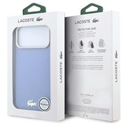 iPhone 18 Pro Lacoste Champs Élysées-deksel - MagSafe-kompatibel - Blå