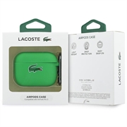 AirPods Pro 3 Lacoste Croc Logo flytende silikonetui - Grønn