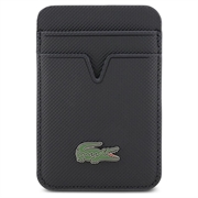 Lacoste Iconic Petit Pique magnetisk kortholder - MagSafe-kompatibel - marineblå