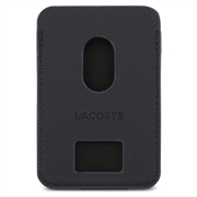 Lacoste Iconic Petit Pique magnetisk kortholder - MagSafe-kompatibel - marineblå