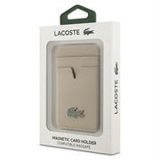 Lacoste Iconic Petit Pique magnetisk kortholder - MagSafe-kompatibel