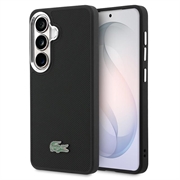 Samsung Galaxy S26 Lacoste Iconic Petit Pique Metal Logo-deksel - MagSafe-kompatibel