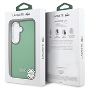 Samsung Galaxy S26 Lacoste Iconic Petit Pique Metal Logo deksel - MagSafe-kompatibel - Grønn
