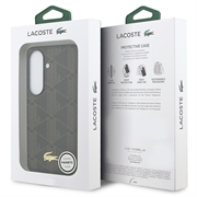 Samsung Galaxy S26+ Lacoste PVC Blend Monogram Gold Logo magnetisk-deksel - brun