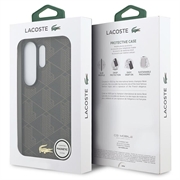 Samsung Galaxy S26 Ultra Lacoste PVC Blend Monogram Gold Logo magnetisk-deksel - brun