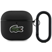 AirPods 4 Lacoste Petit Pique Croc Logo Patch-etui - svart