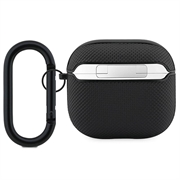 AirPods 4 Lacoste Petit Pique Croc Logo Patch-etui - svart