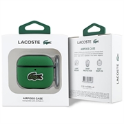 AirPods 4 Lacoste Petit Pique Croc Logo Patch-etui - grønn