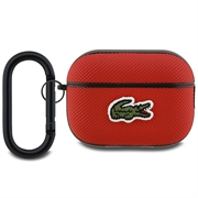 AirPods Pro 2 Lacoste Petit Pique Croc Logo Patch-etui - rød