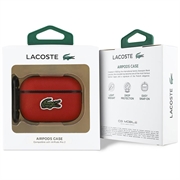 AirPods Pro 2 Lacoste Petit Pique Croc Logo Patch-etui - rød