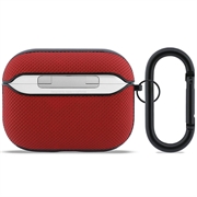 AirPods Pro 3 Lacoste Petit Pique Croc Logo Patch-etui - rød